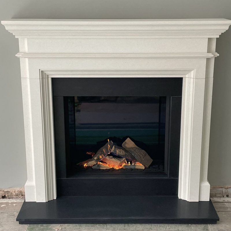 DRU 70 gas fire and fireplace installation DRU 70 gas fire and fireplace installation