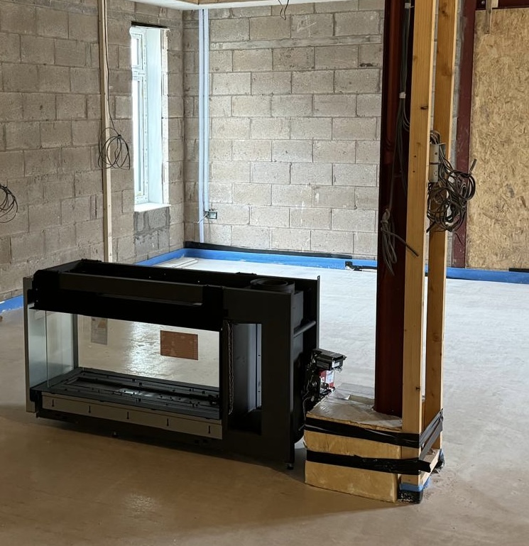 DRU gas fire process