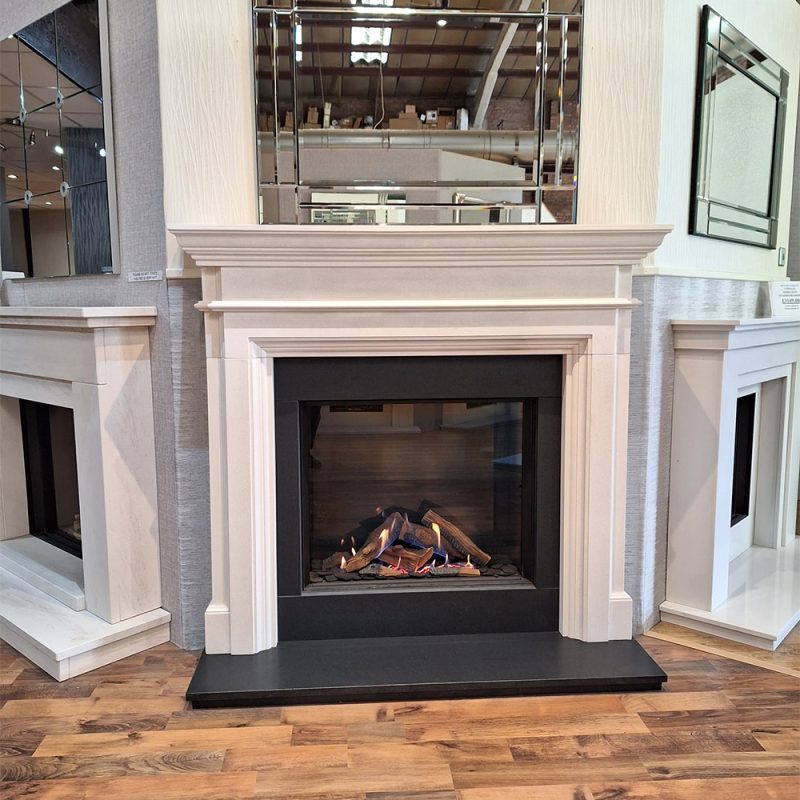 gas fireplace suite showroom image 2