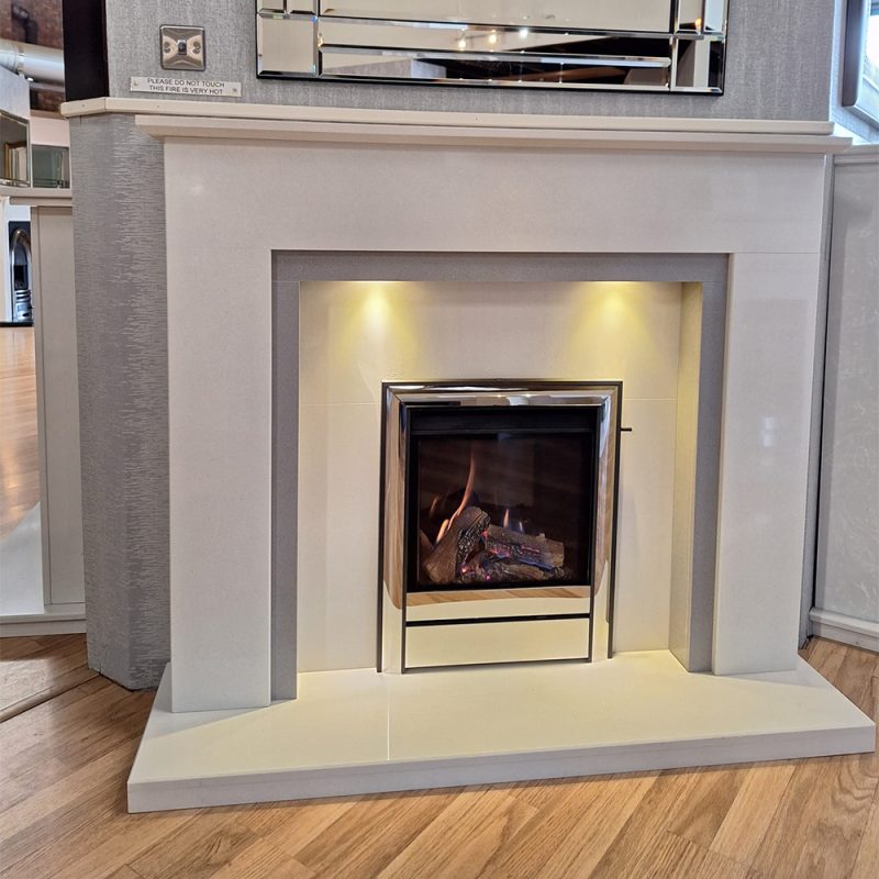 gas fireplace suite showroom image 3