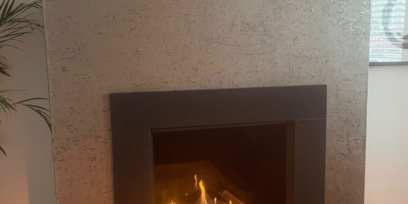 hole in wall gas fire