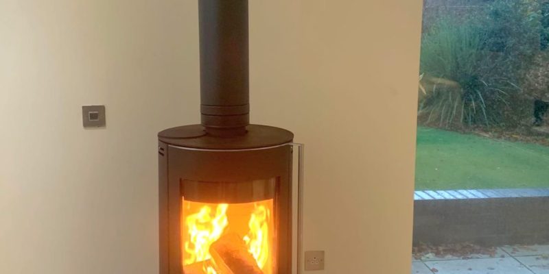solid fuel stove installation